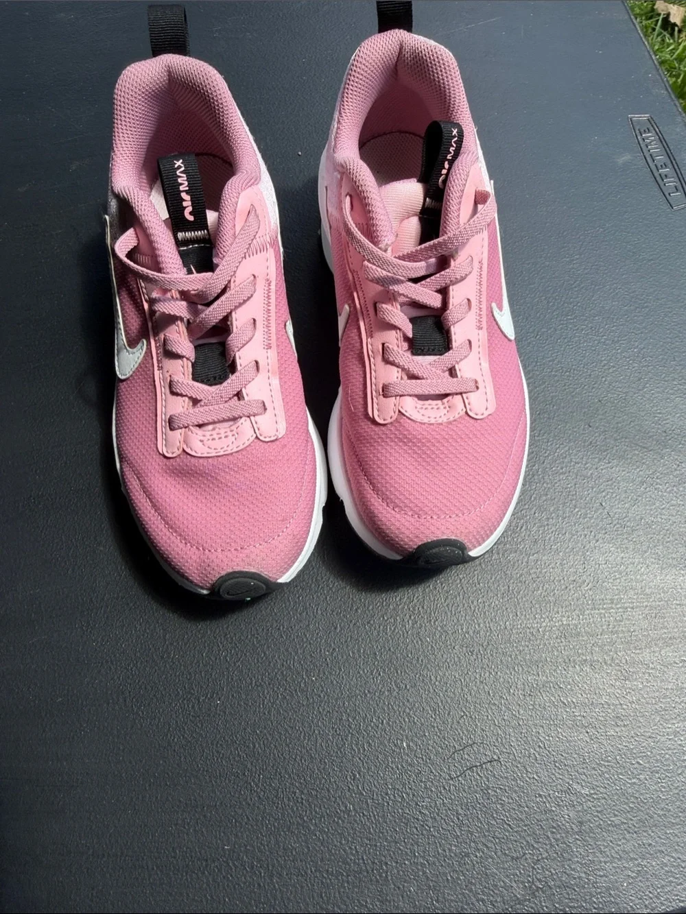 Nike Pink & White Girls' Air Max Trainers